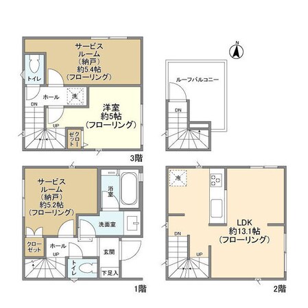 Ｋｏｌｅｔ綱島の物件間取画像